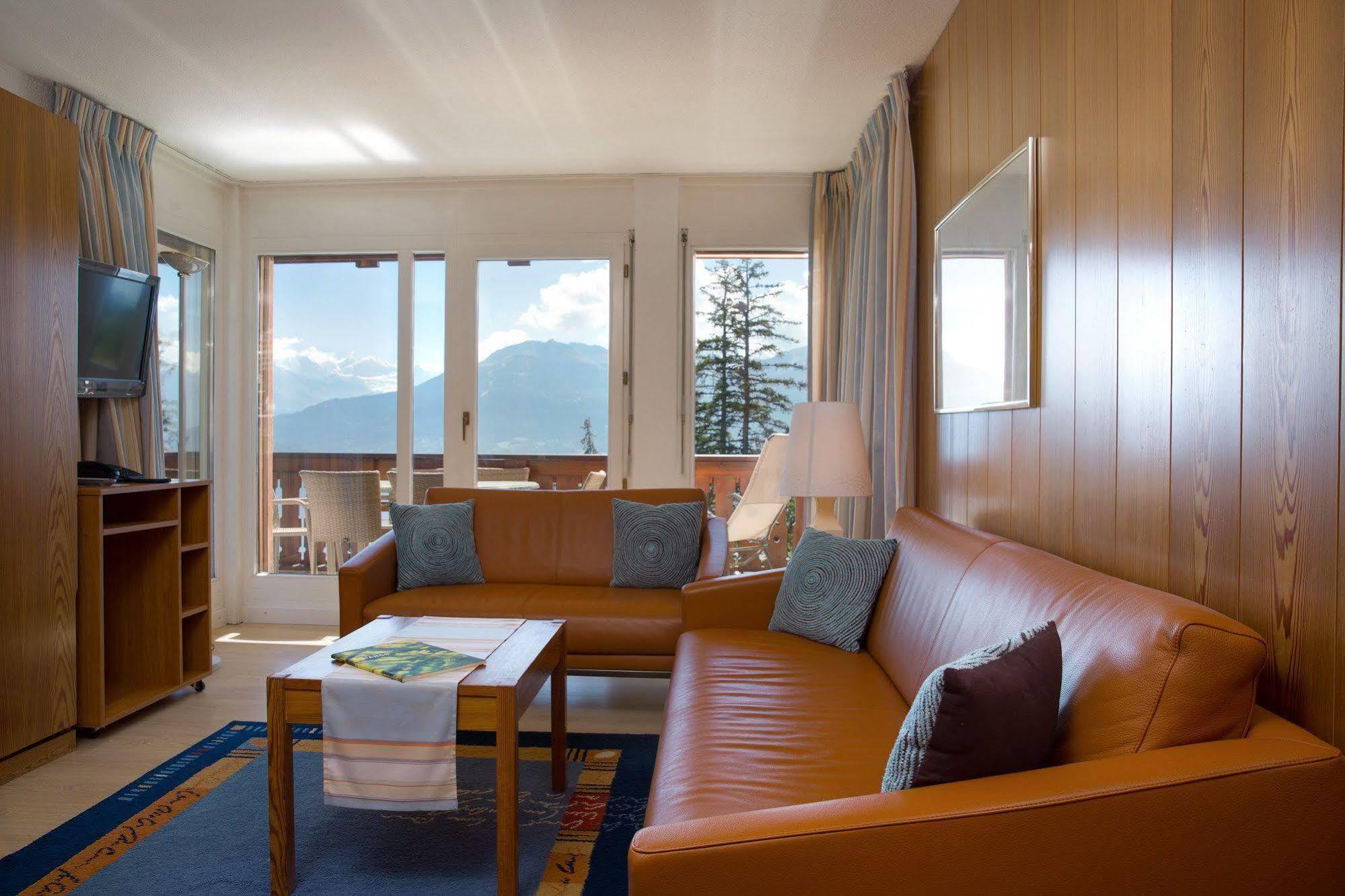 Aparthotel Helvetia Crans-Montana Buitenkant foto